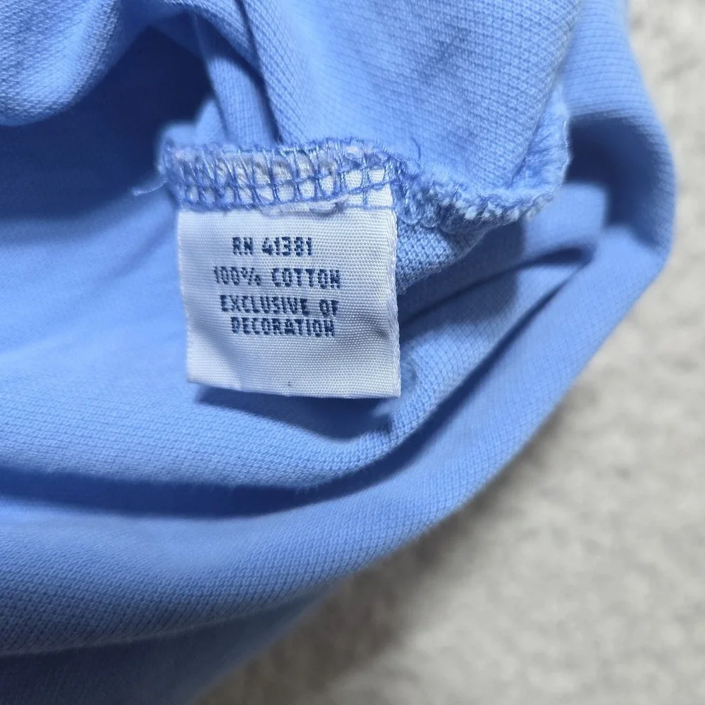 Polo Ralph Lauren Featherweight Mesh Cotton Button-Down Shirt Blue Medium